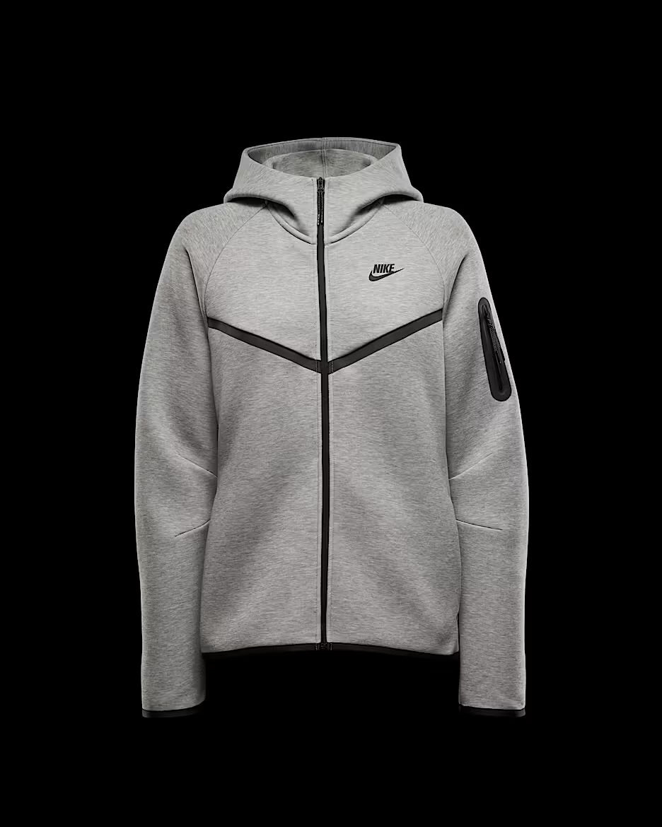 NIKE TECH FLEECE GREY