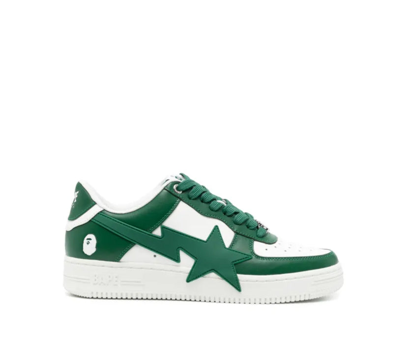 BAPE STA LOW TOP GREEN