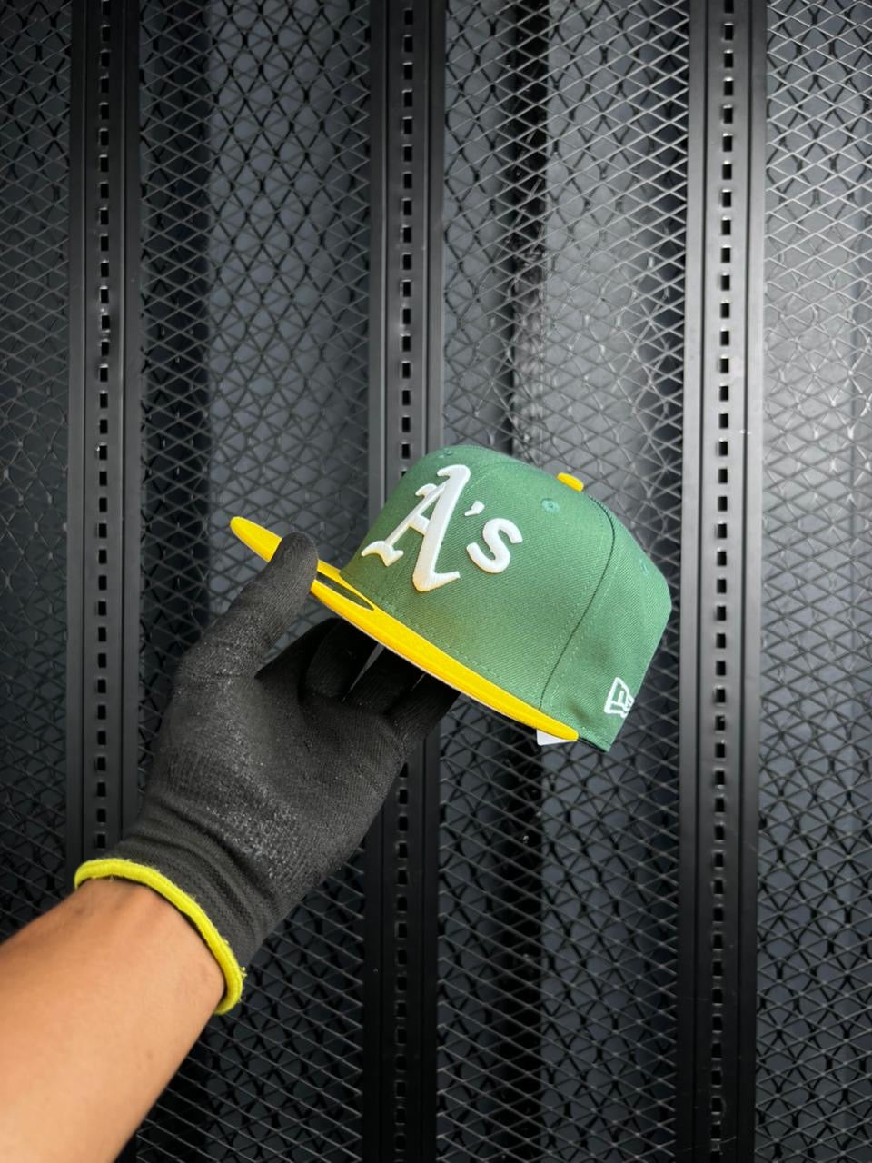 New Era Oakland Athletics 9FIFTY NOS MLB Green/Yellow Cap
